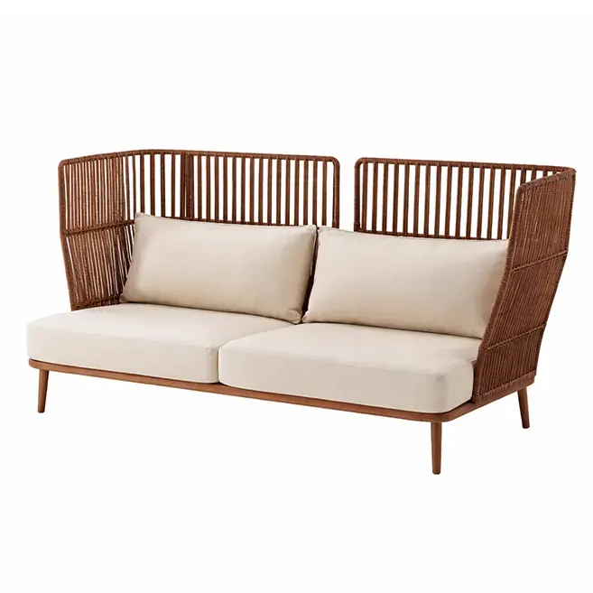 Woven Sofa, metal sofa