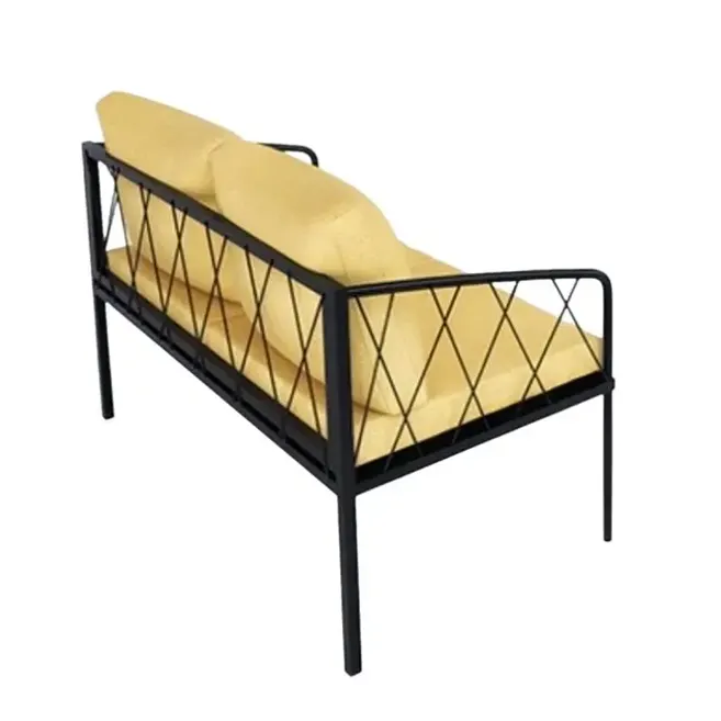 2 Seater metal Sofa