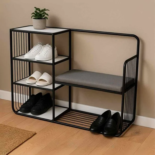 Metal Shoe Stand