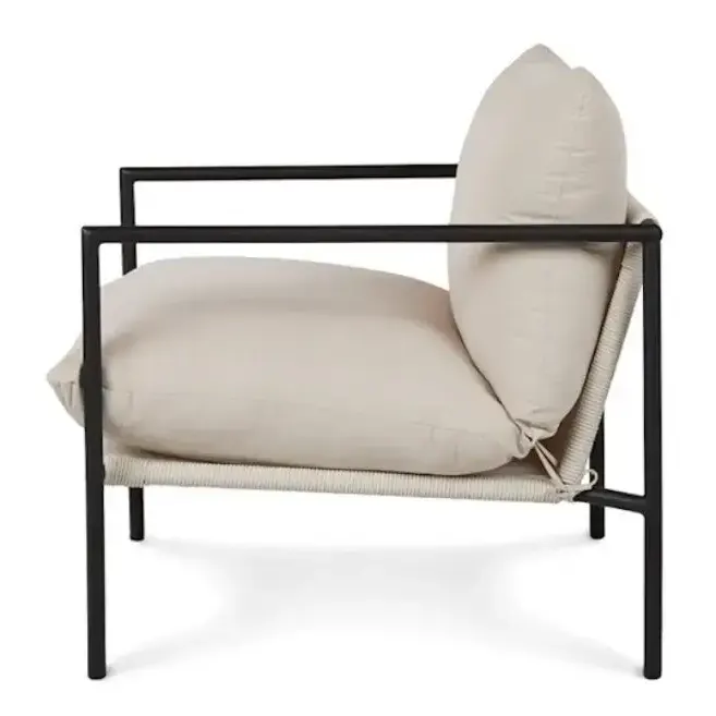 Terra Lounge Chair, metal chair