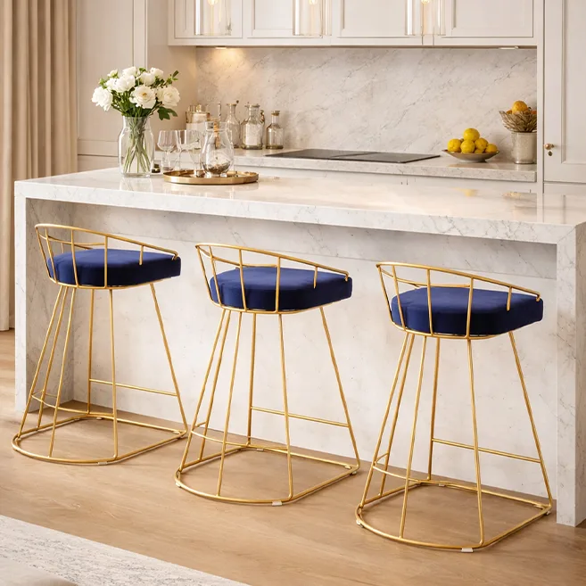 Metal Bar Chair, Metal Bar Stool