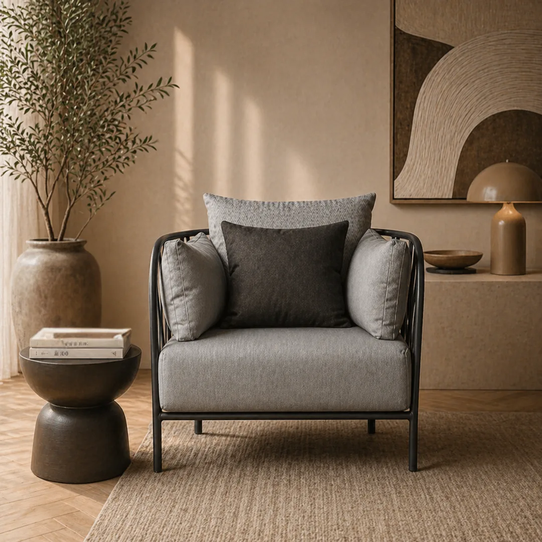 Metal Armchair