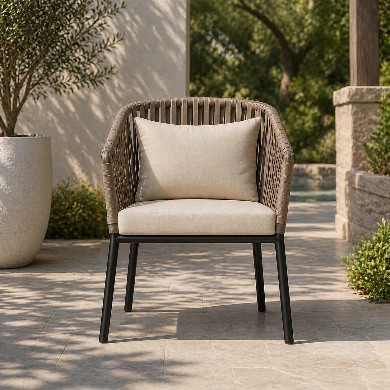 Woven Lounge Chair