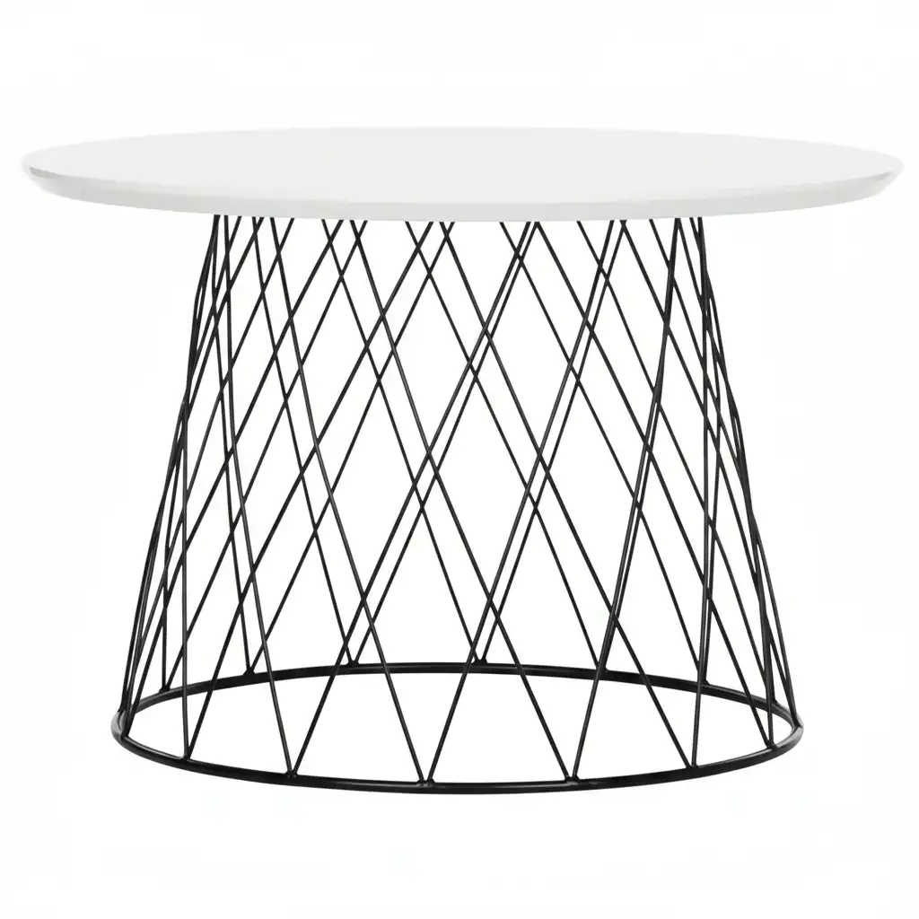 Iron coffee table