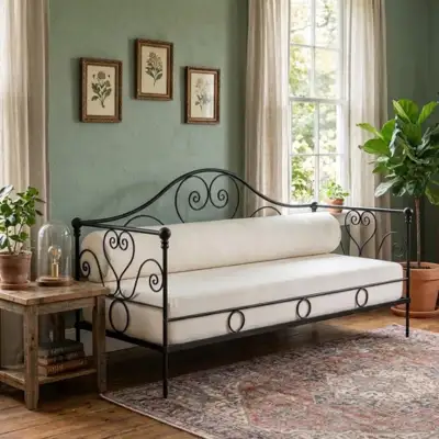 Vintage Crest Sofa - 3 SEATER
